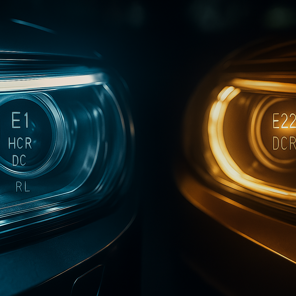 LED и ксеноновые фары: полная расшифровка маркировки — Блог