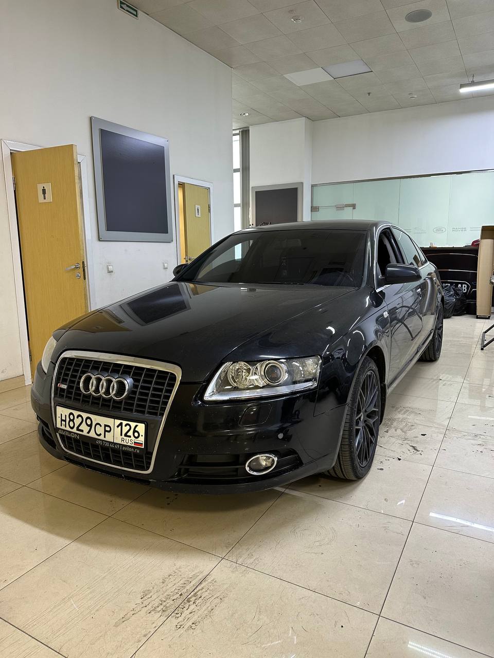 Улучшение света фар AUDI A6 Улучшение света фар AUDI A6
