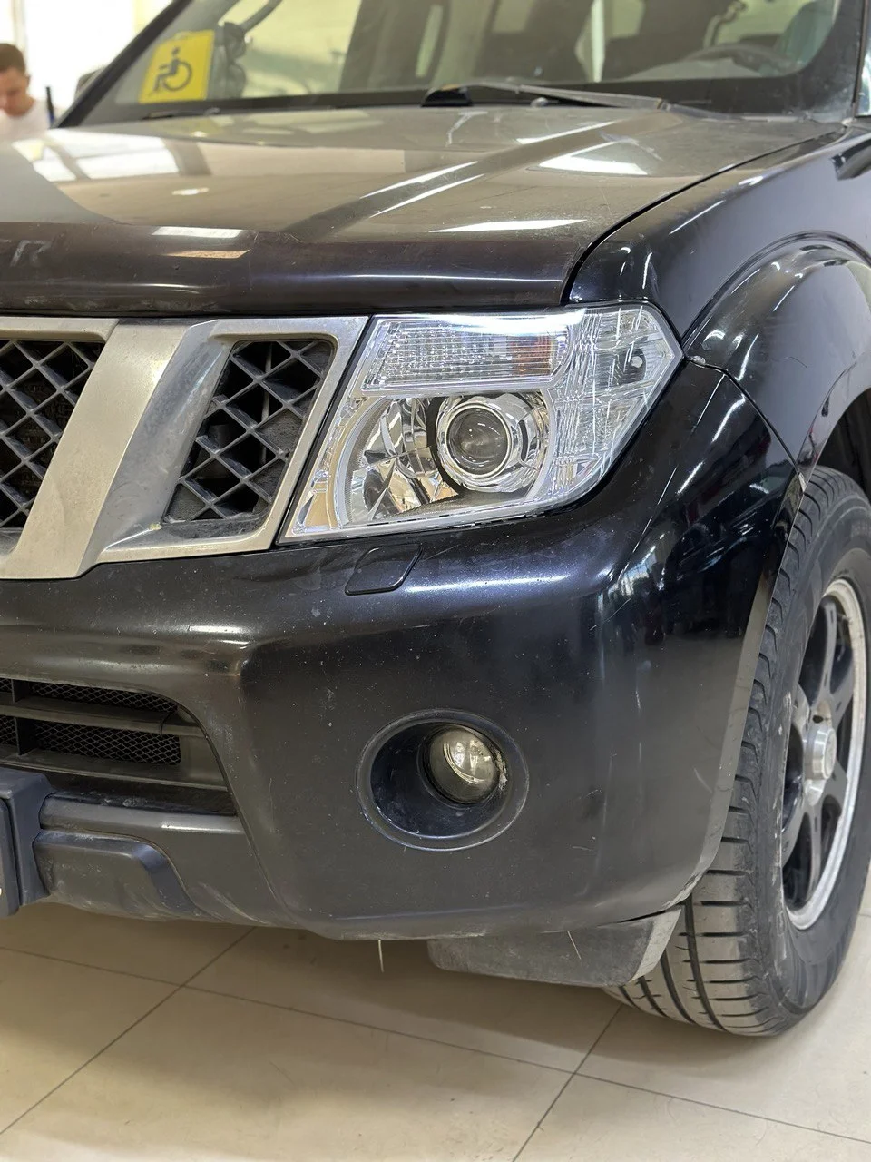 Улучшение света фар NISSAN PATHFINDER Улучшение света фар NISSAN PATHFINDER