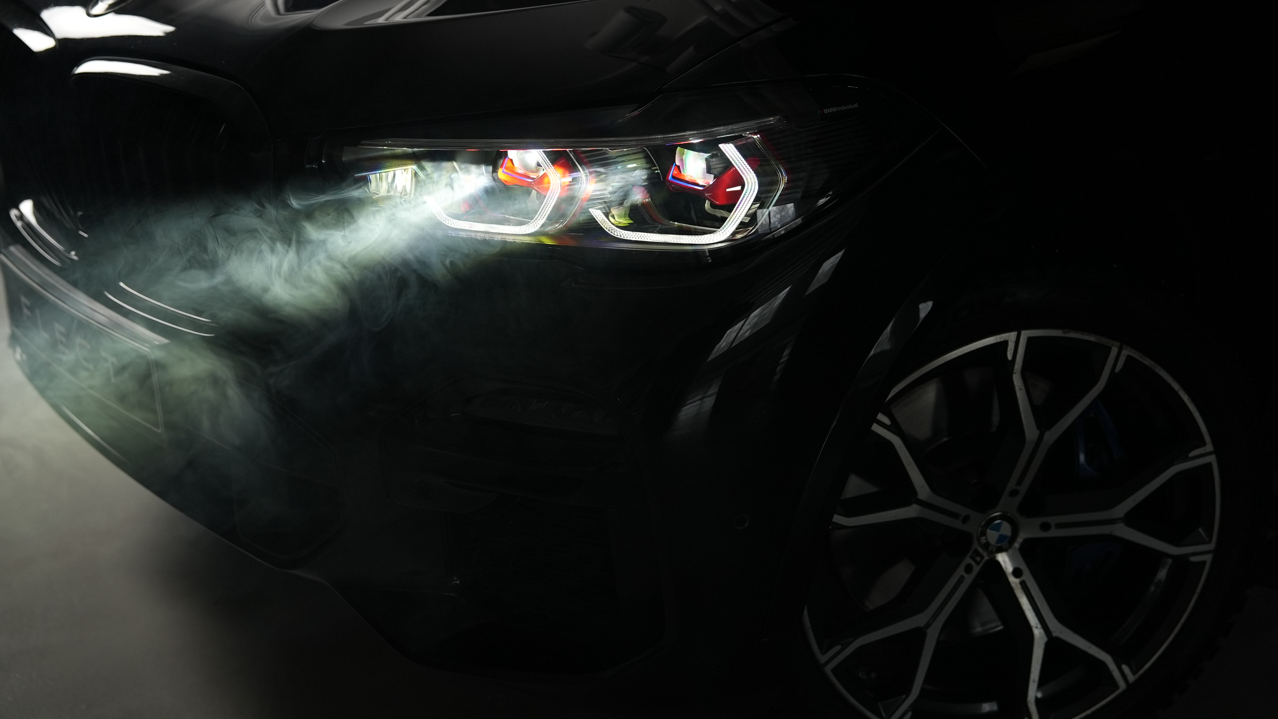 Авторский дизайн окрас масок фар