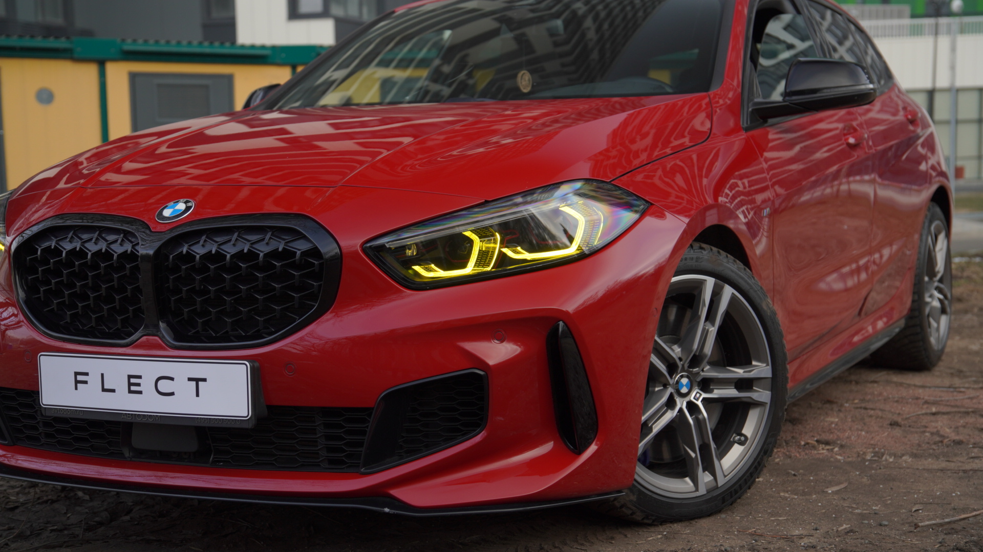 Устранение запотевания фар BMW 135