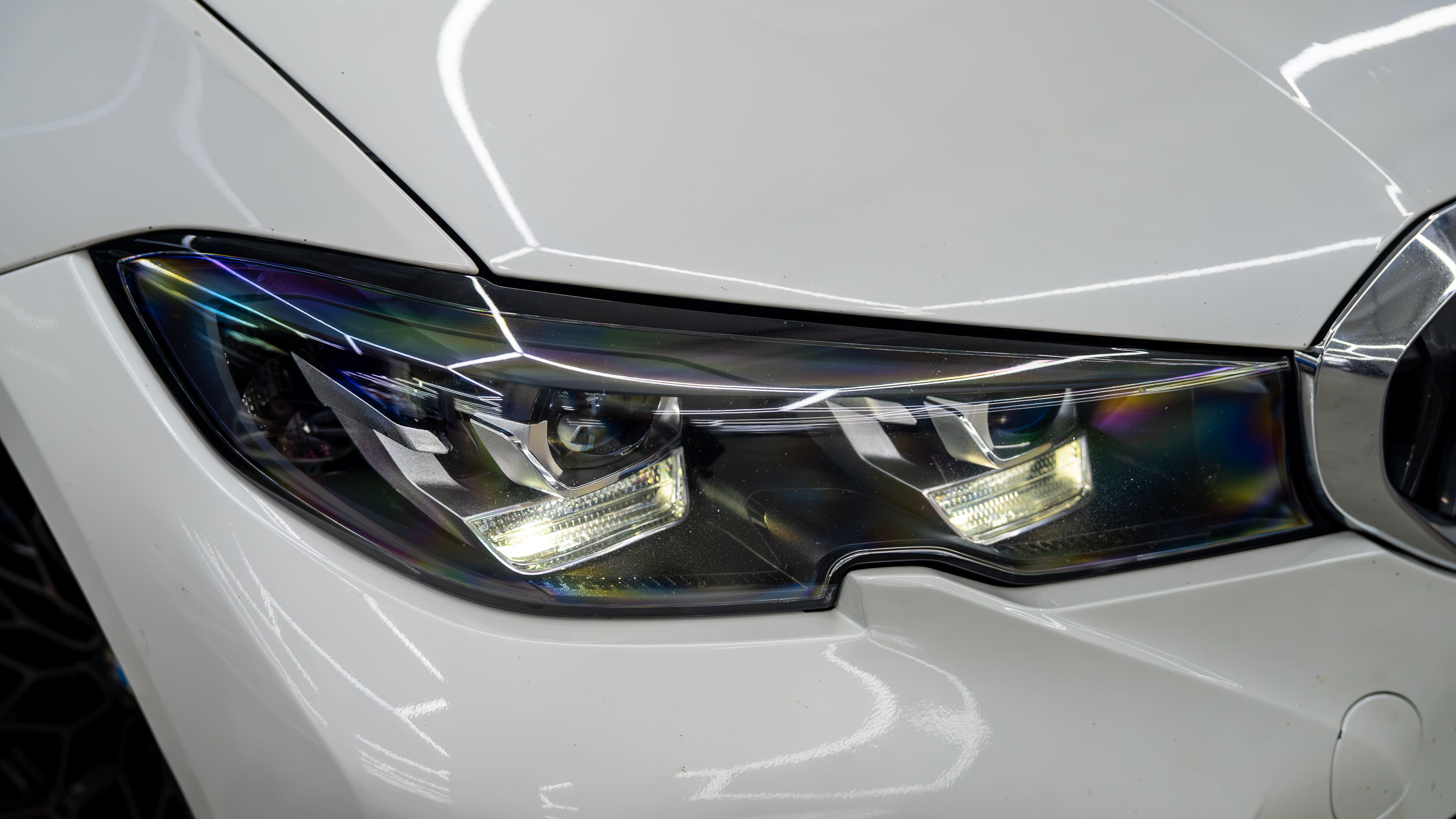 Запотевание фар и окрас масок фар