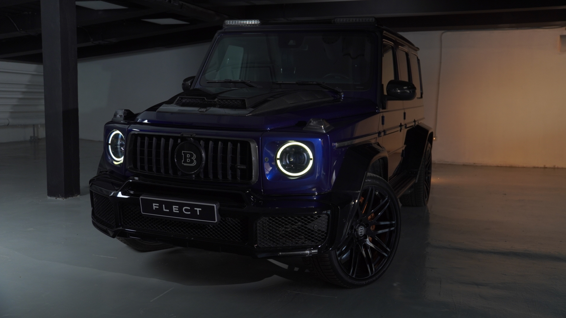 Оклейка кузова защитной пленкой Mercedes G-class — фото 