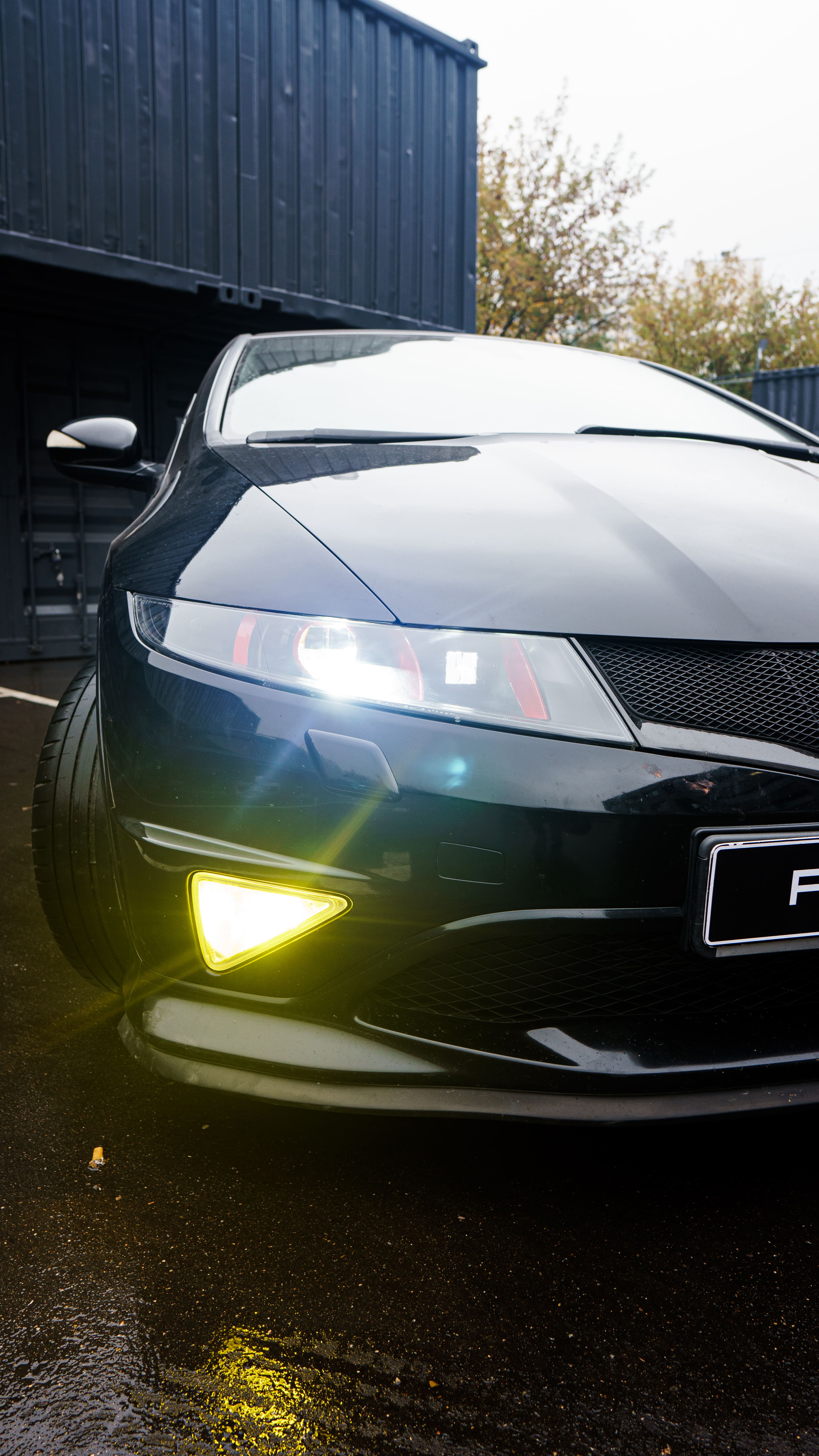 Комплексное восстановление и тюнинг оптики Honda Civic Type R