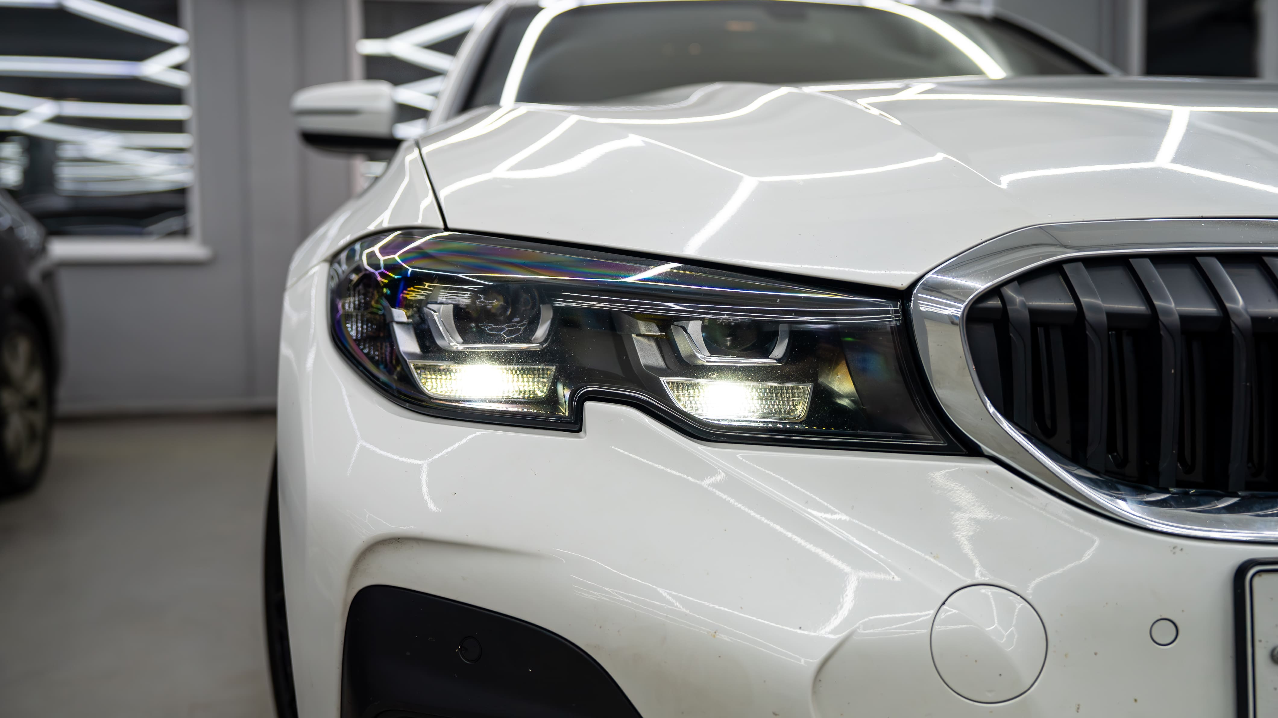 Запотевание фар и окрас масок фар — фото 