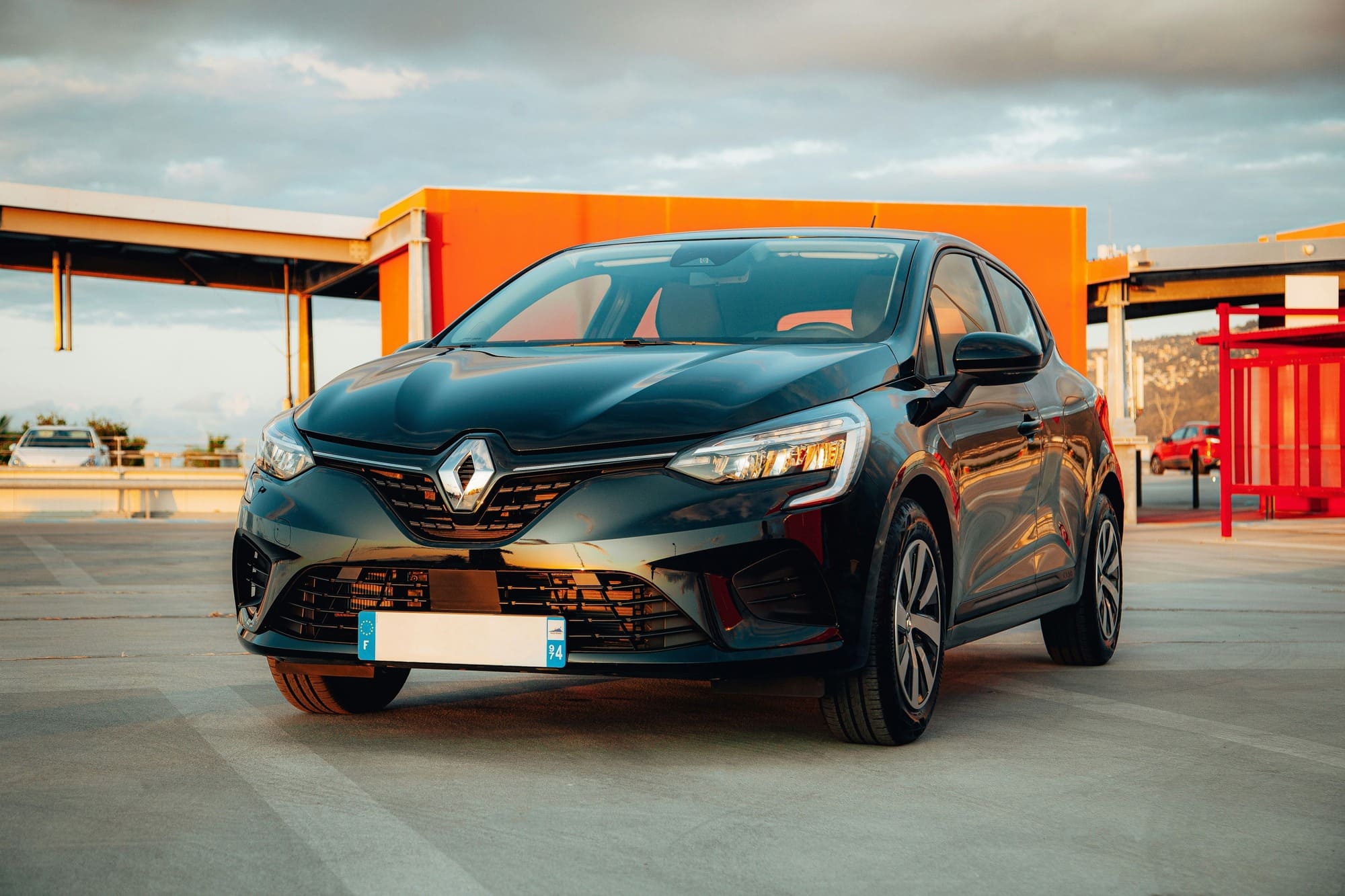 Исправление неоднородности освещения дороги Renault Kaptur Исправление неоднородности освещения дороги Renault Kaptur