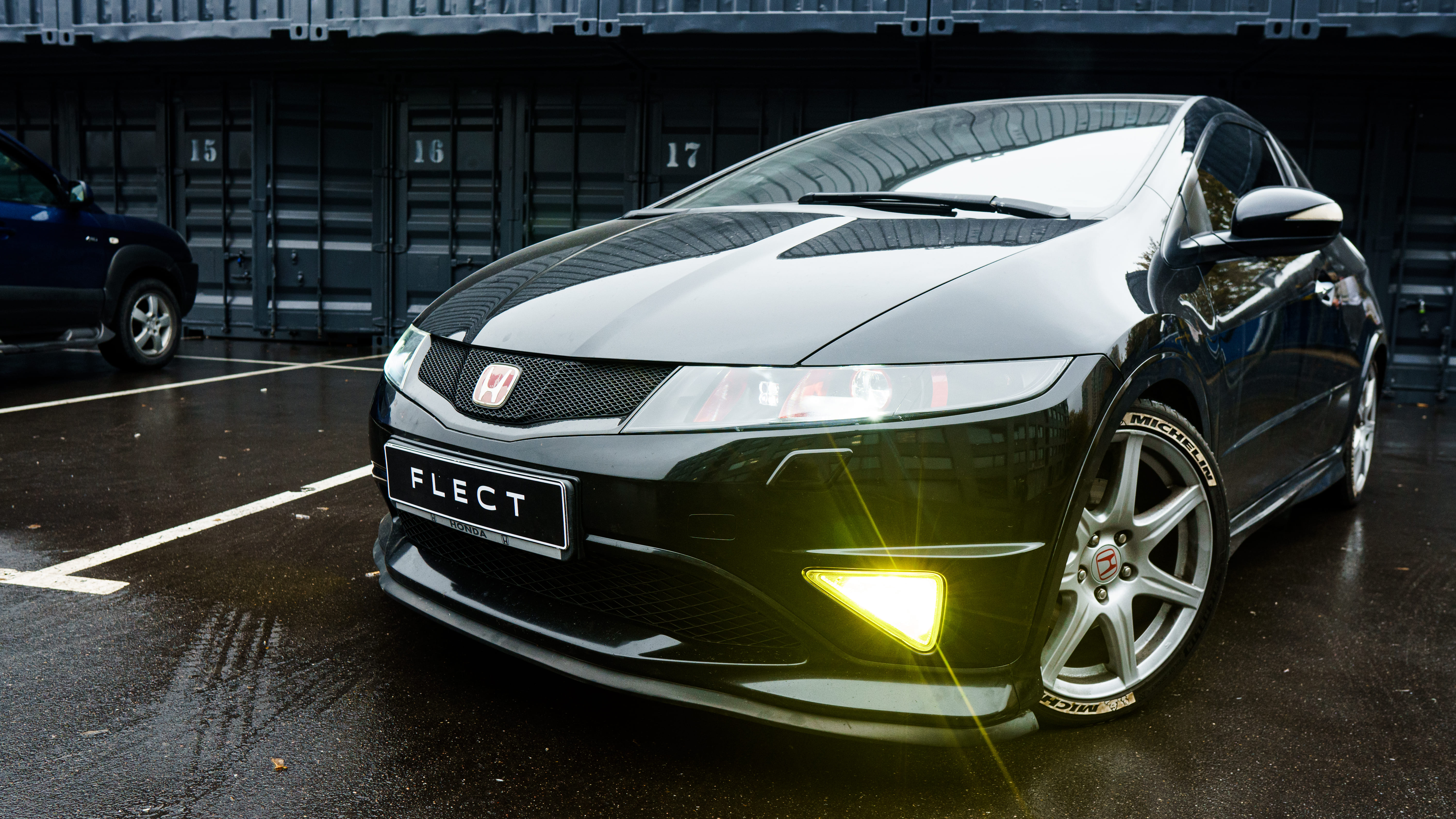 Комплексное восстановление и тюнинг оптики Honda Civic Type R — фото 