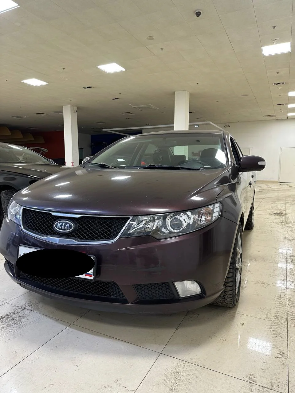 Улучшение света Kia Cerato 2: установка лазерных модулей и защита фар Улучшение света Kia Cerato 2: установка лазерных модулей и защита фар