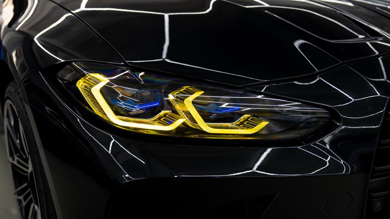 Установка светодиодных модулей с лимонным цветом свечения