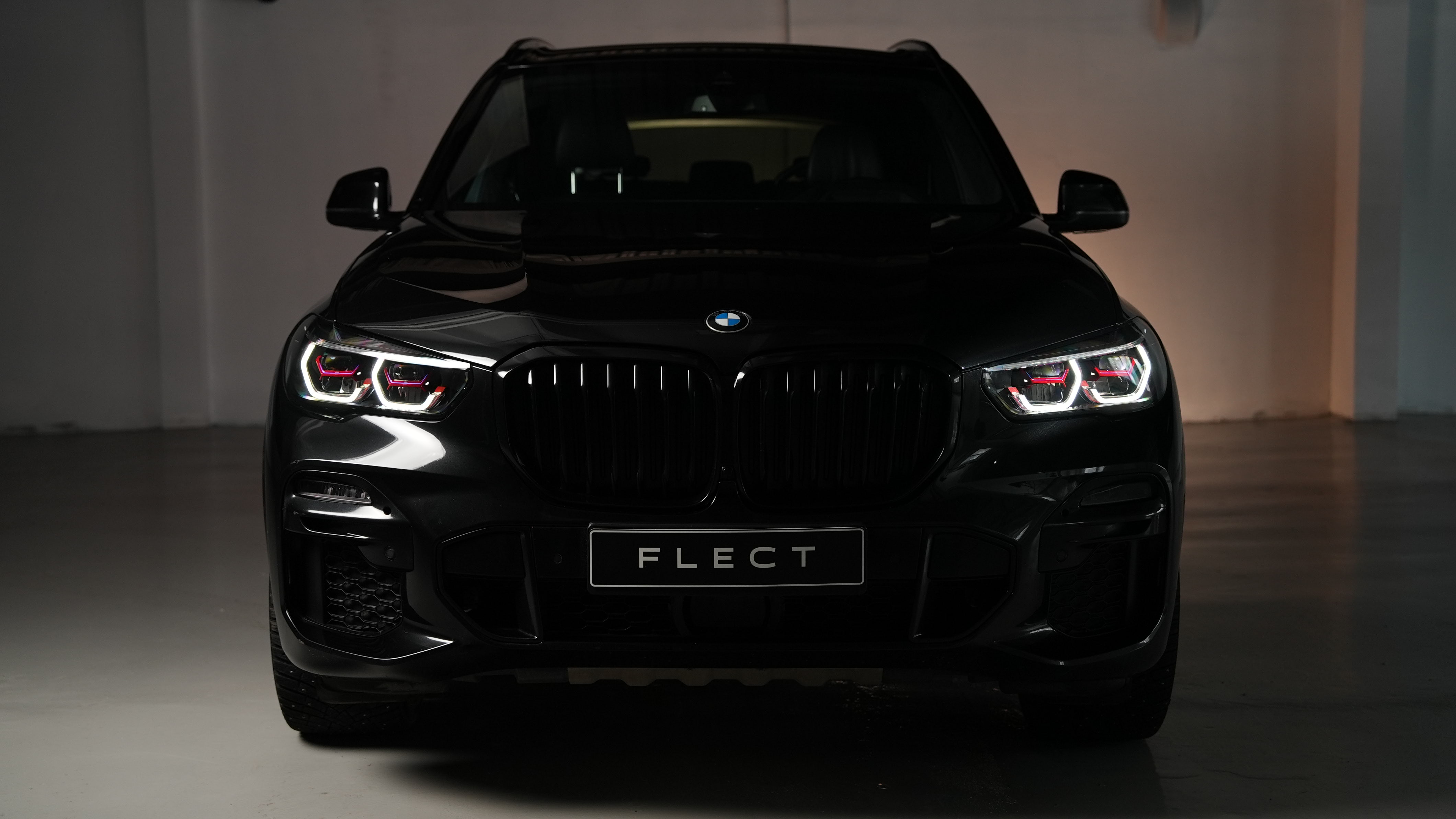 Авторский дизайн окрас масок фар — фото 