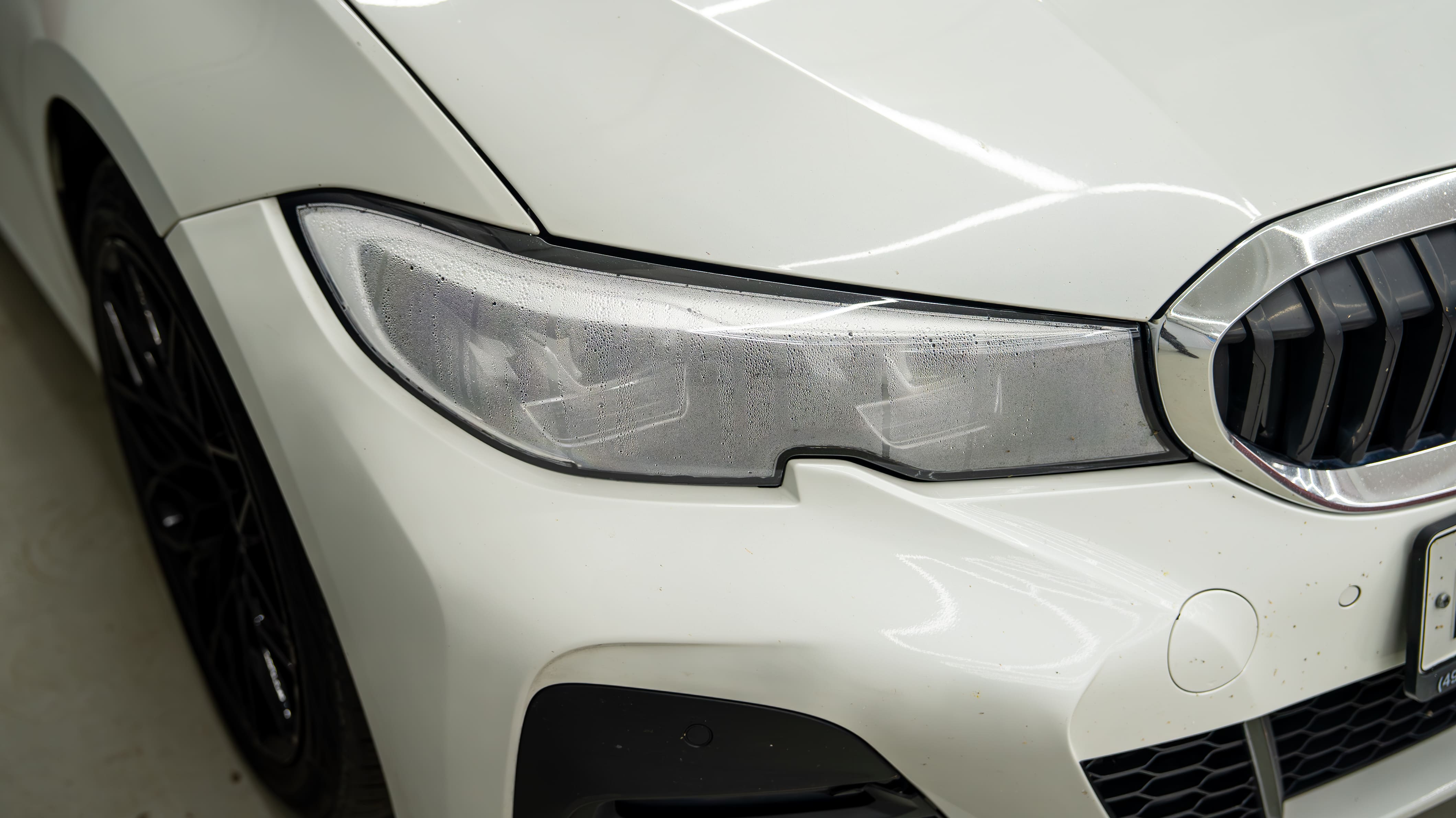 Запотевание фар и окрас масок фар