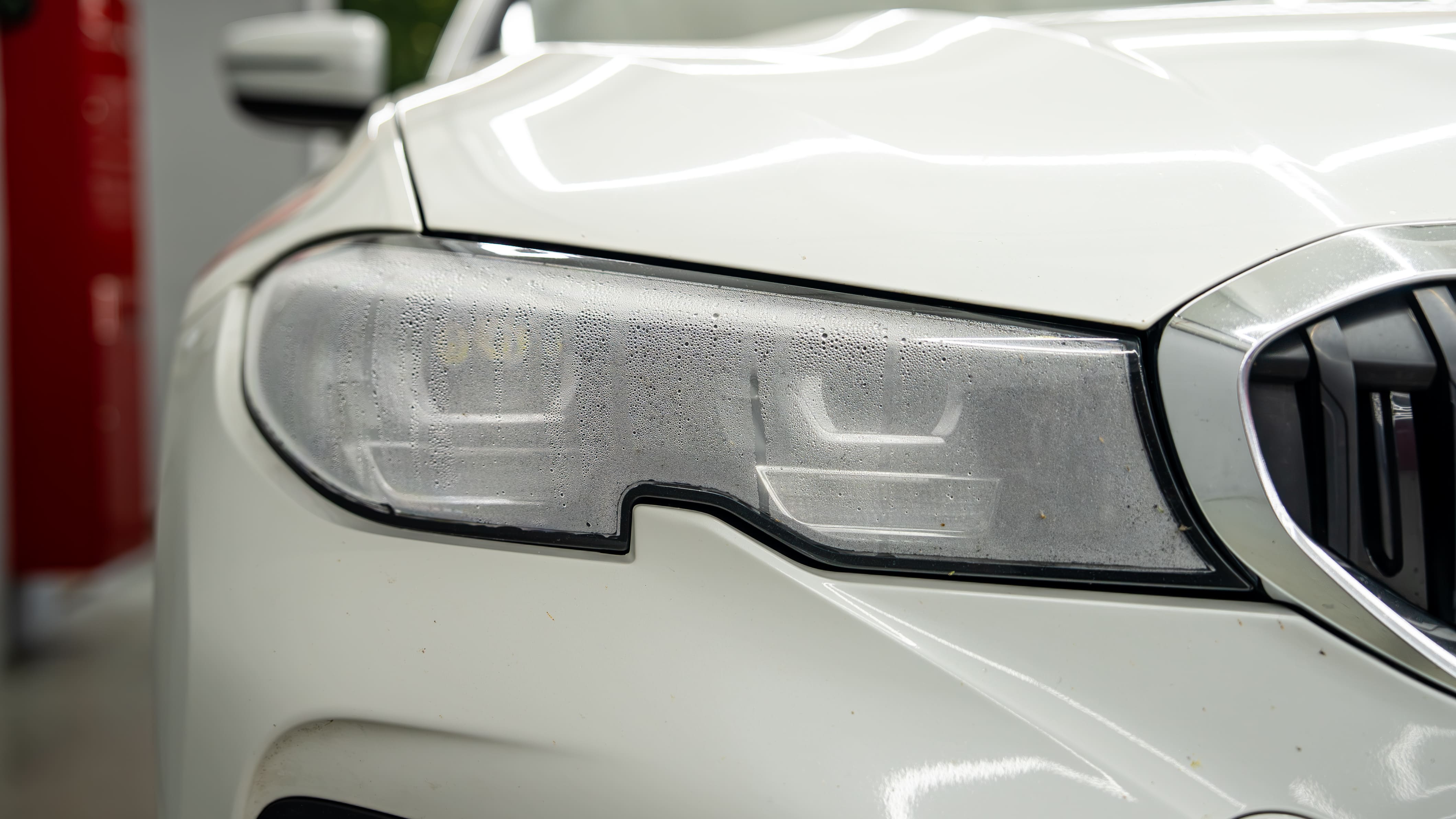 Запотевание фар и окрас масок фар