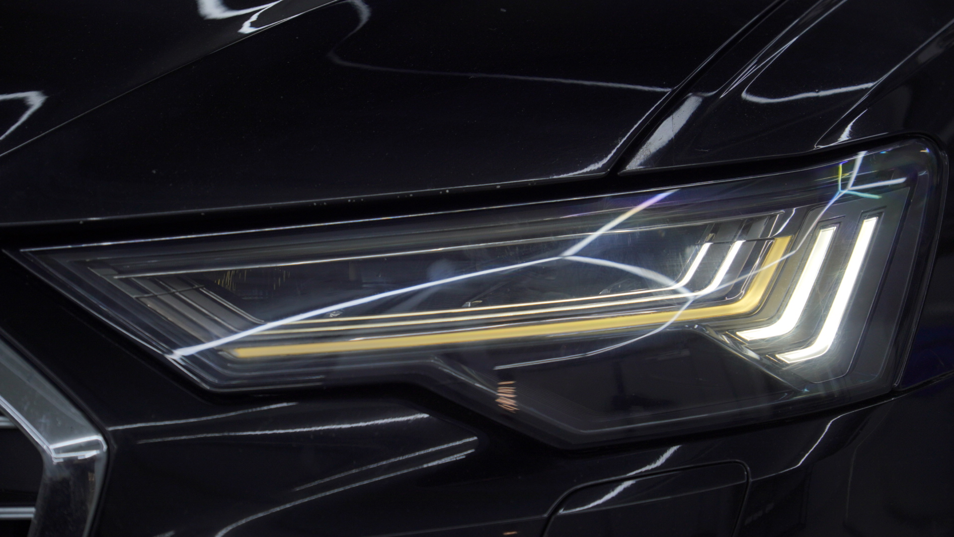 Разбор и чистка фары, ремонт ДХО C8