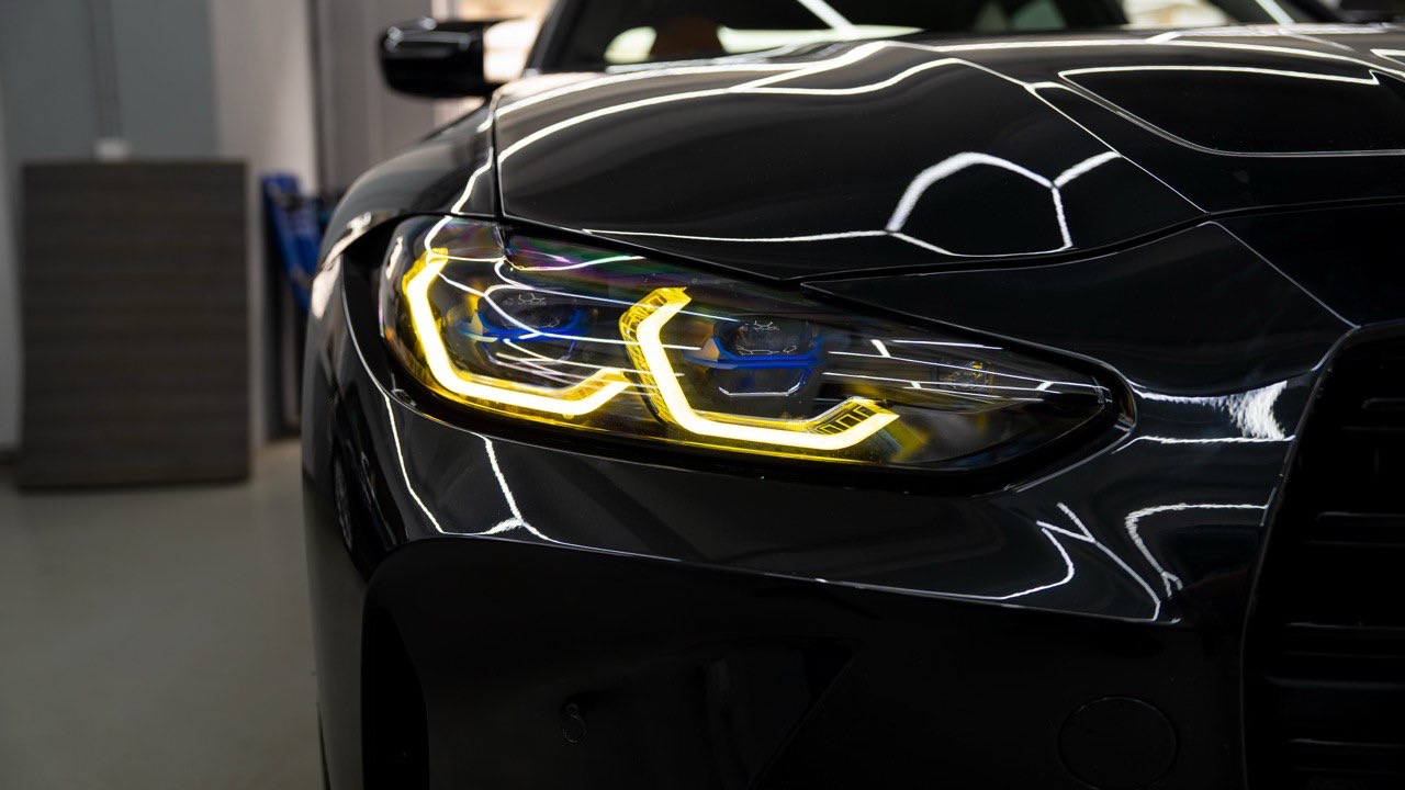 Установка светодиодных модулей с лимонным цветом свечения