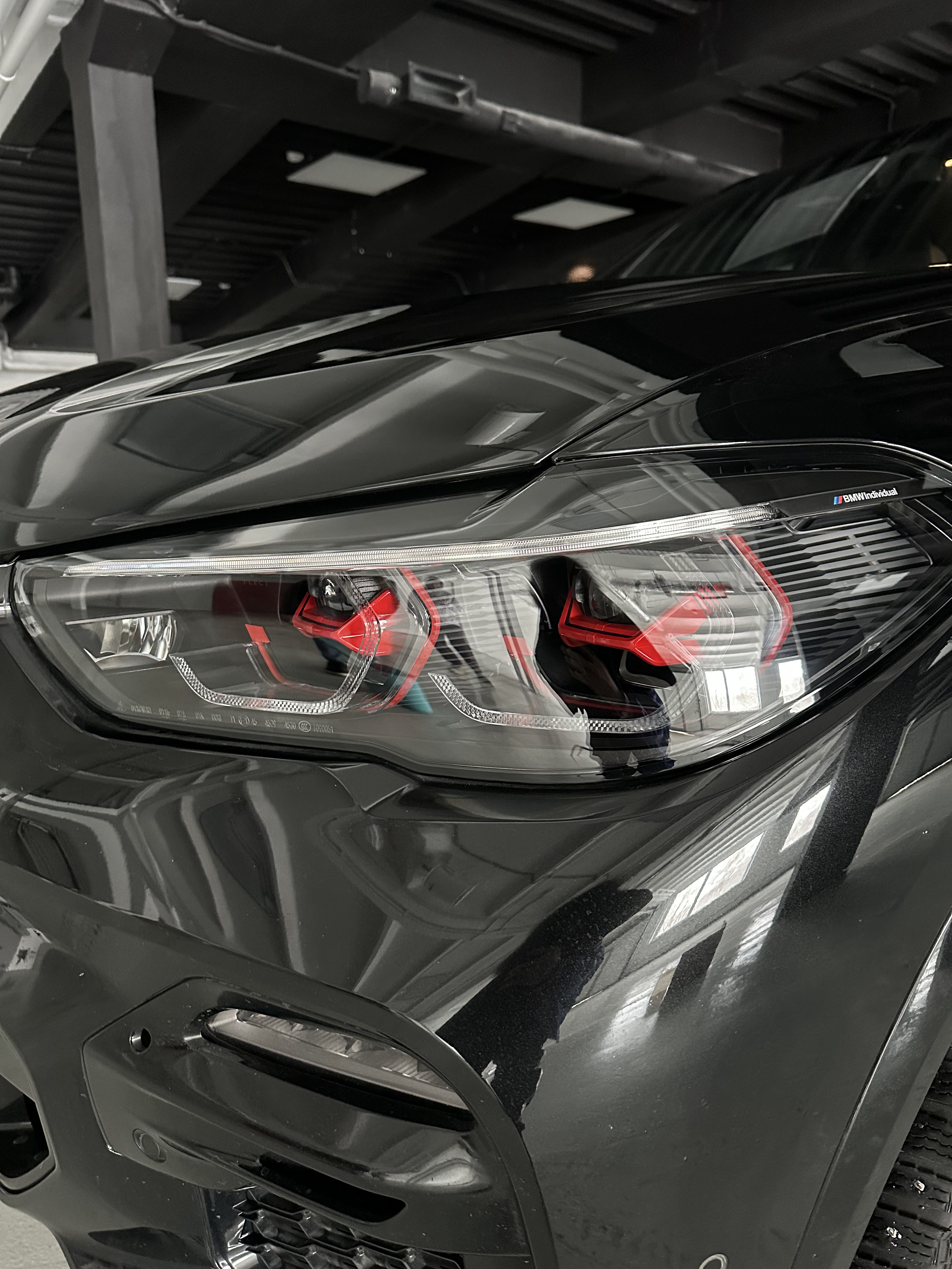 Авторский дизайн окрас масок фар