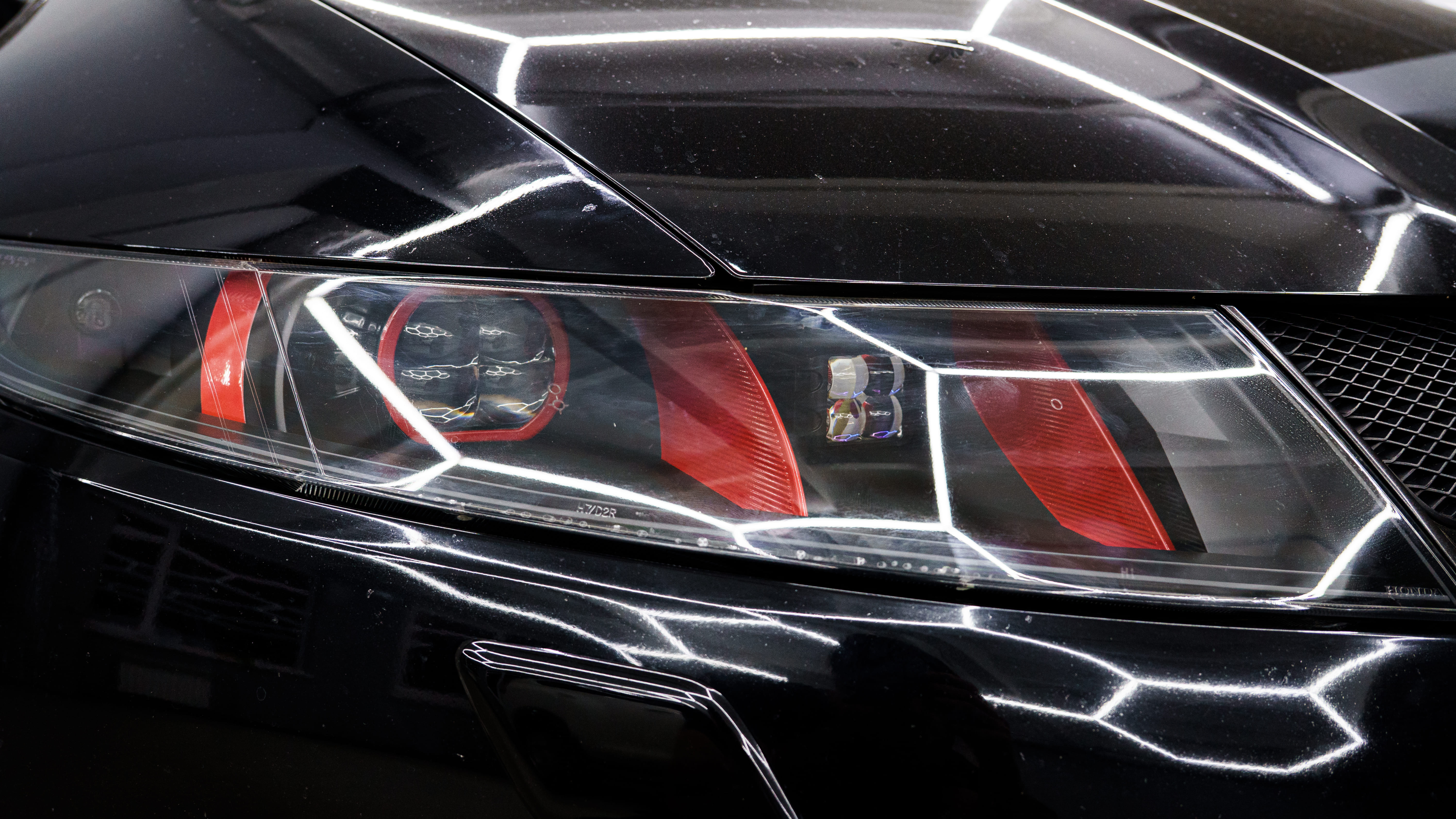 Комплексное восстановление и тюнинг оптики Honda Civic Type R