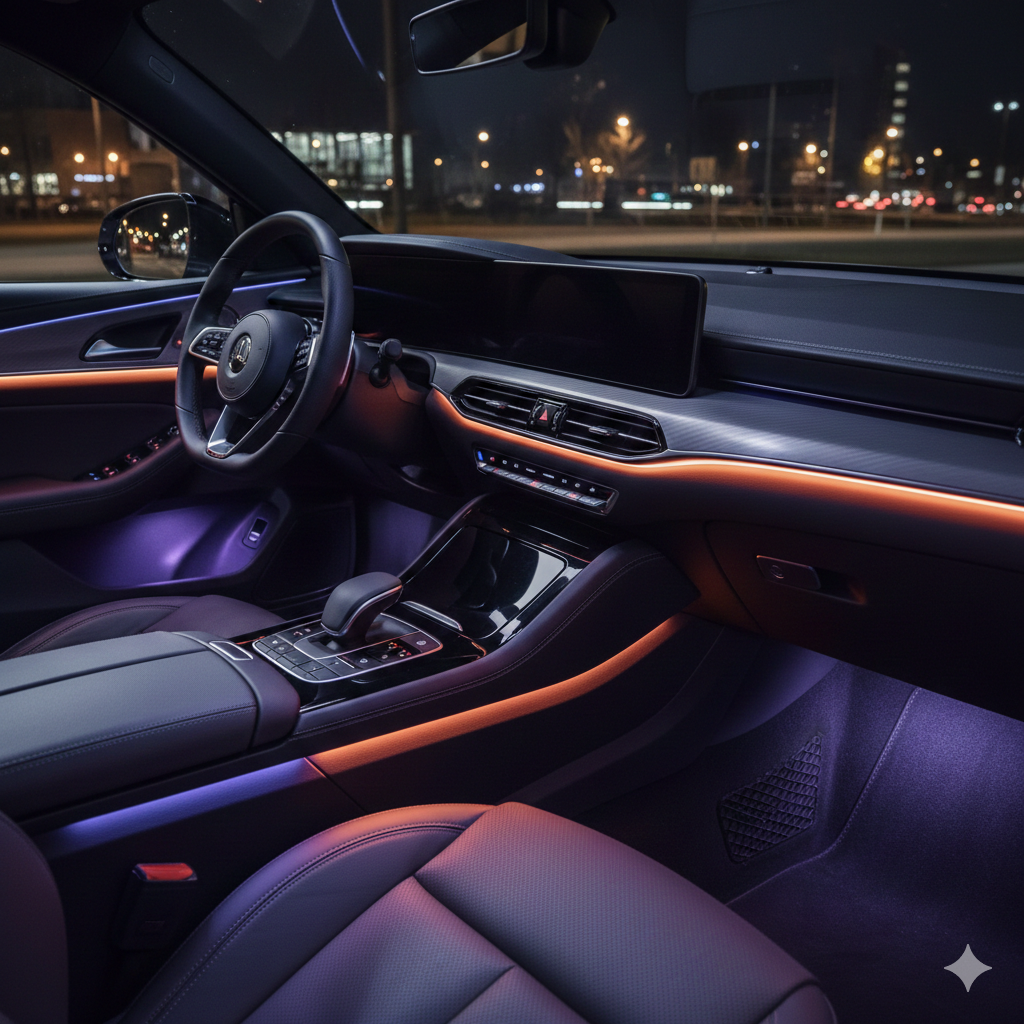 Что такое амбиентная подсветка в автомобиле и как ее сделать — Блог