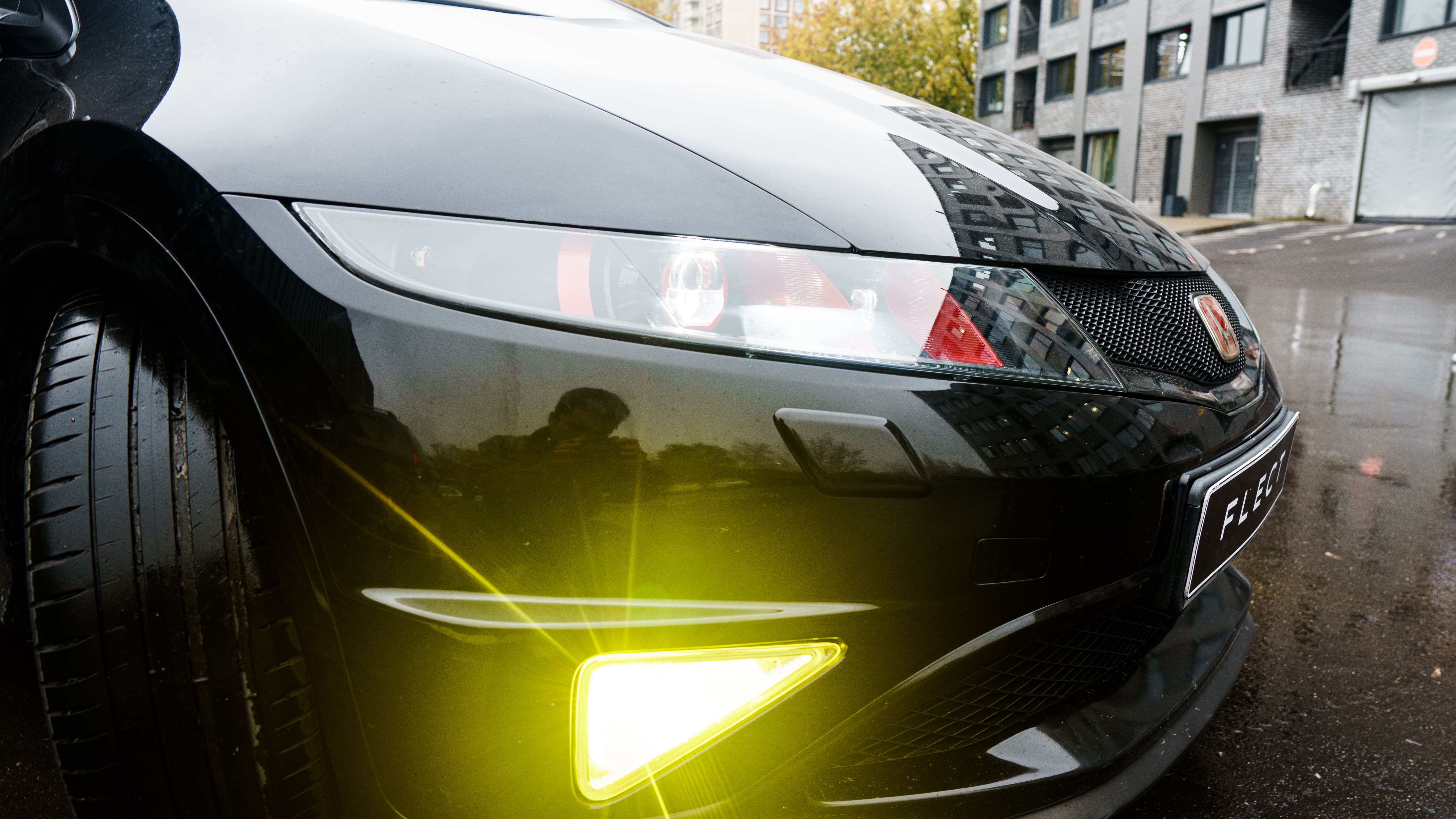 Комплексное восстановление и тюнинг оптики Honda Civic Type R