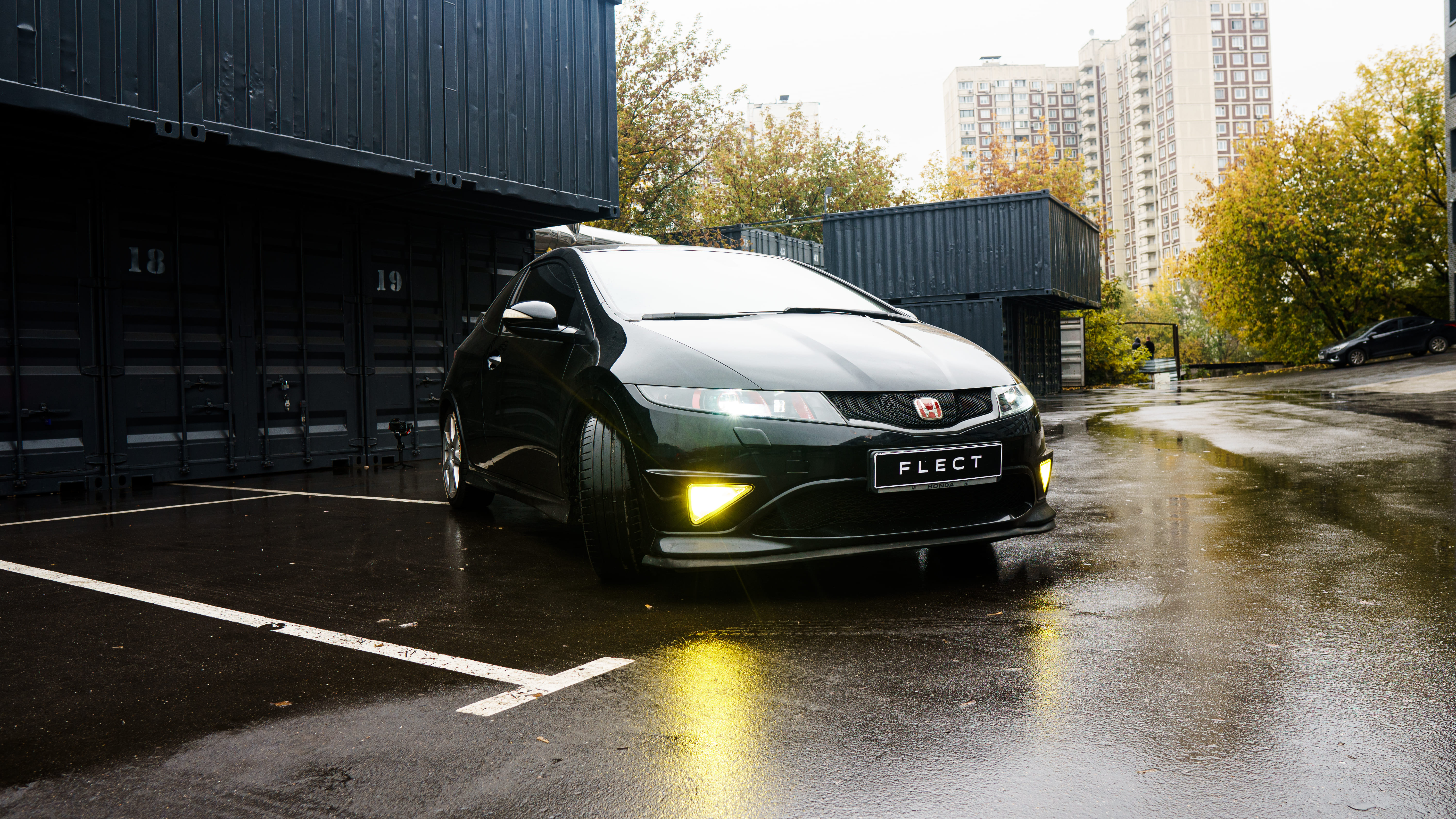 Комплексное восстановление и тюнинг оптики Honda Civic Type R